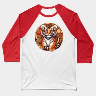 Year of the Tiger Chinese Astrology Baseball T-Shirt